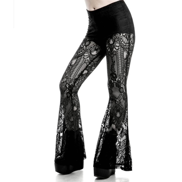 gothic bell bottoms
